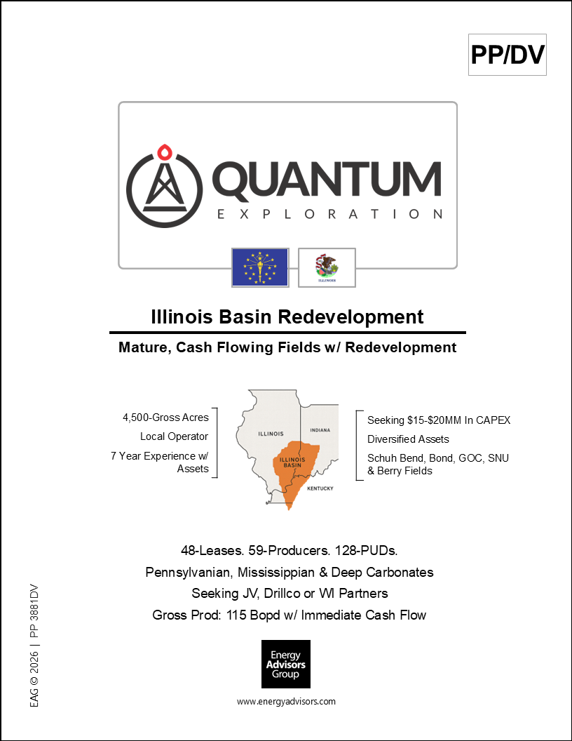 ILLINOIS BASIN REDEVELOPMENT - Energy Advisors Group ILLINOIS BASIN REDEVELOPMENT